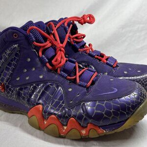 Nike Air Barkley Posite Max Phoenix Suns Sneakers‎ Mens 11.5 Purple 555097-581